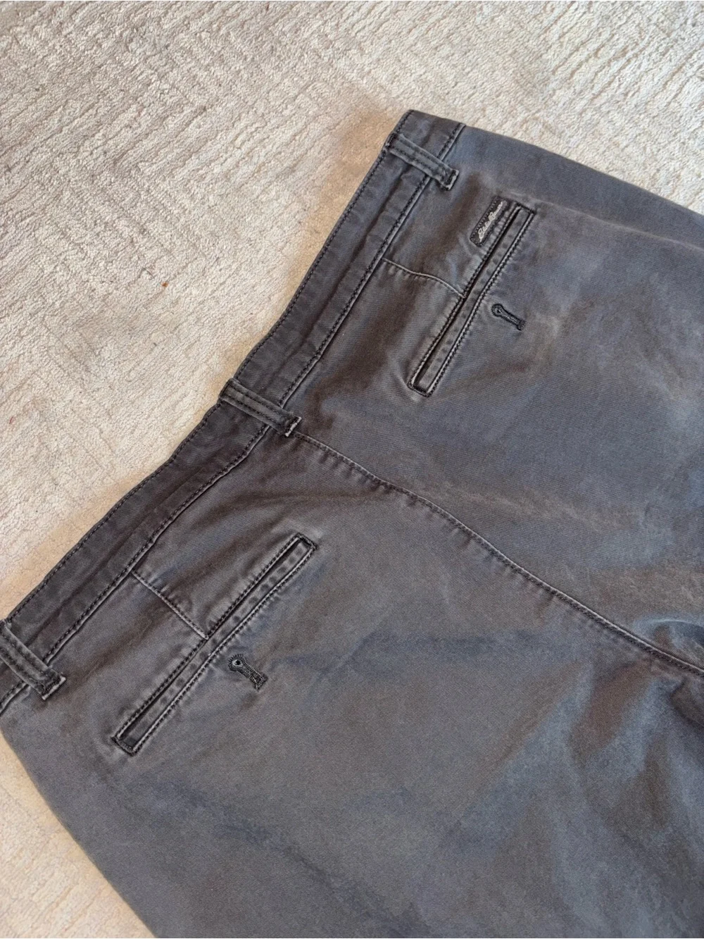 Eddie Bauer Gray Slim Fit Men’s Pants